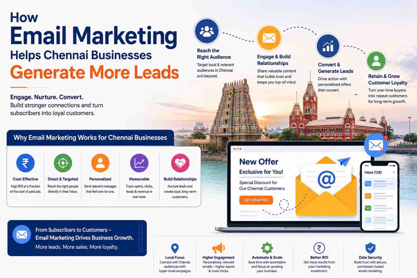 How Email Marketing Helps Chennai Businesses Generate More Leads