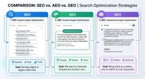 AEO VS SEO VS GEO